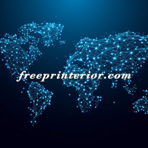 科技感世界地圖壁紙