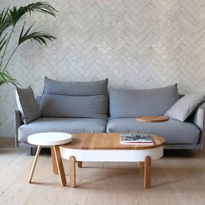 人字磚大理石壁紙