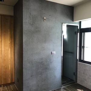 深灰水泥壁紙